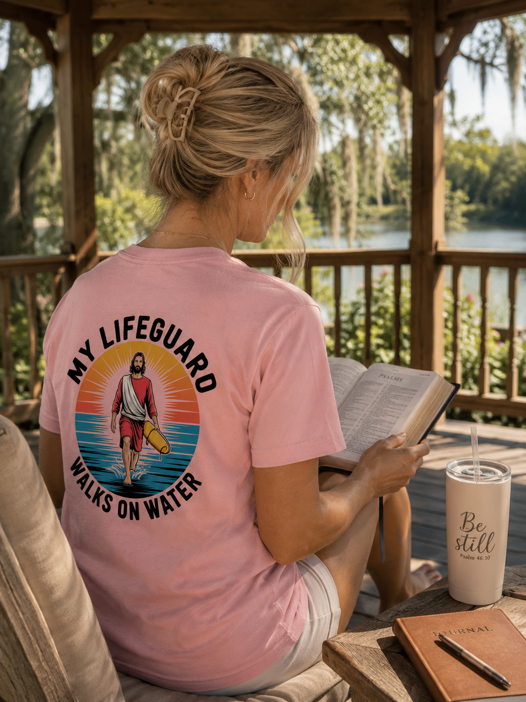 My Lifeguard Walks on Water Tee
