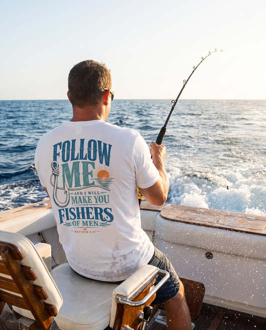 Follow Me – Christian Faith T-Shirt | Coastal Apparel