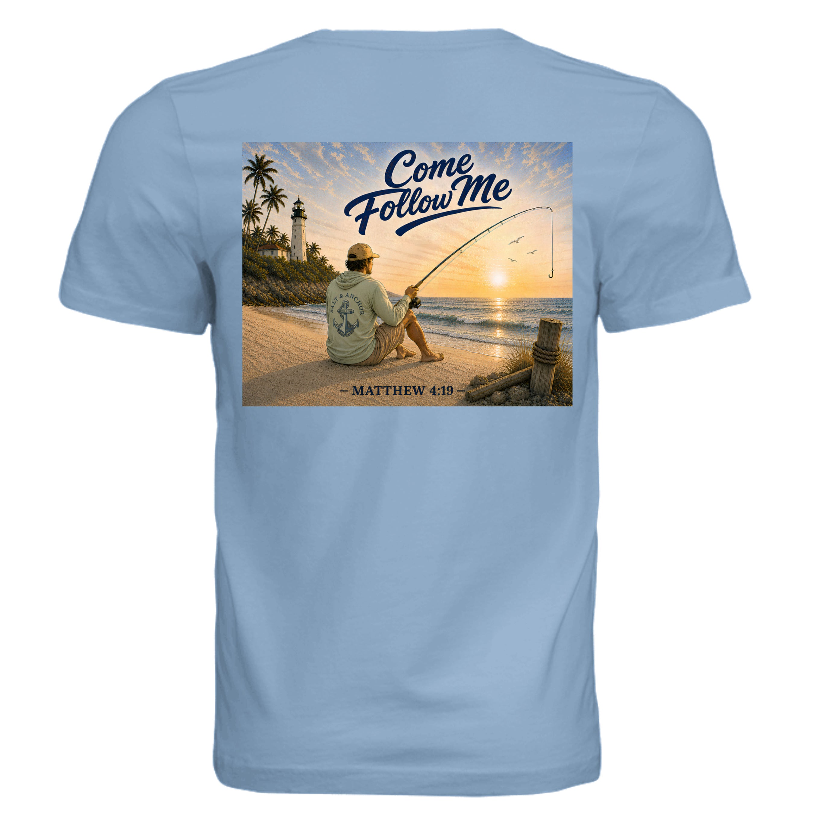 Columbia Blue - 3001C - BACK